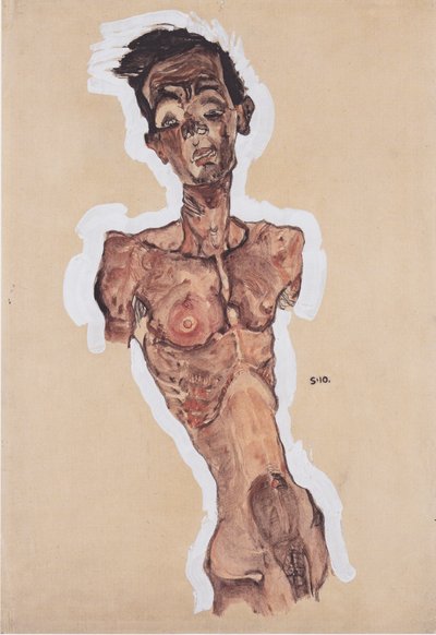 Nudo di sé da Egon Schiele